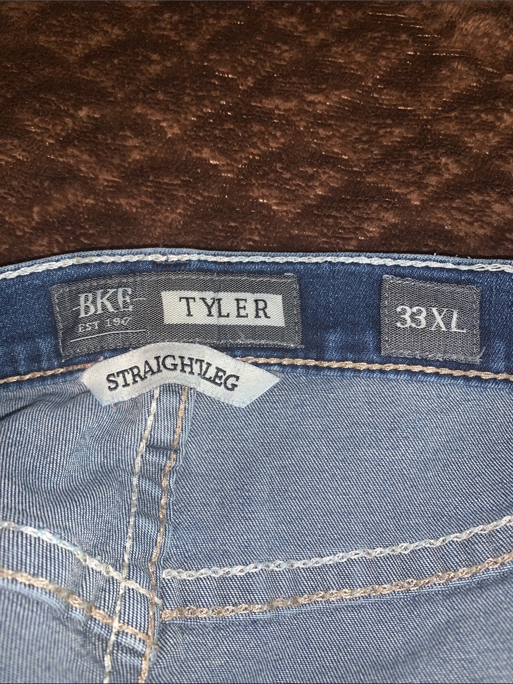 BKE Mens Tyler Jeans Straight Leg - Picture 2 of 8